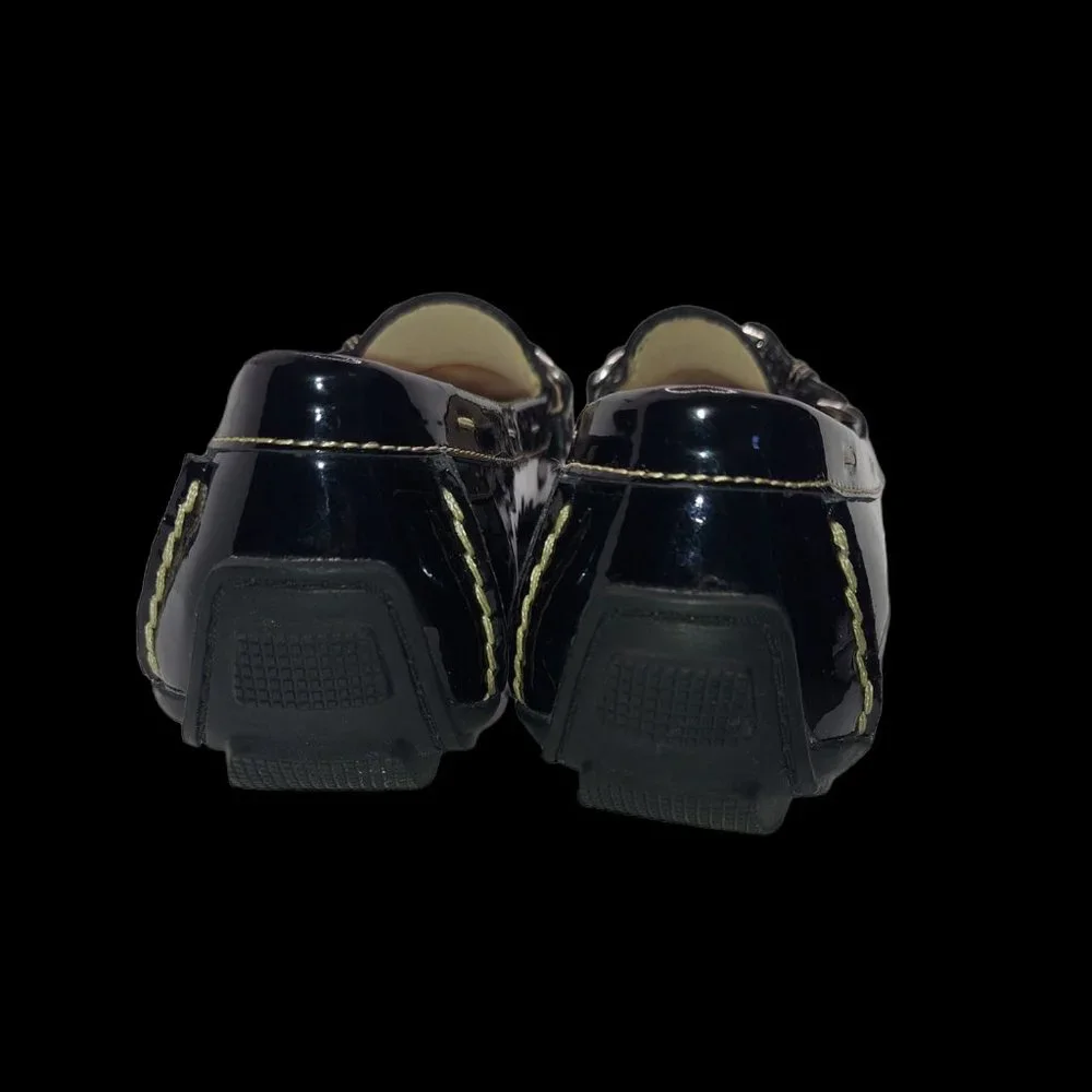 Anne Klein Black Patent Ritchey Loafer Women's Size 7 - Picture 7 of 9